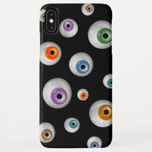 不気味ゾンビ血球眼球黒 iPhone XS MAXケース
