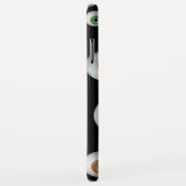 不気味ゾンビ血球眼球黒 Case-Mate iPhoneケース (裏面/右)