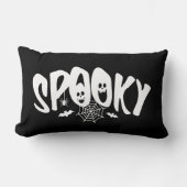 不気味タイポグラフィ ランバークッション (正面)