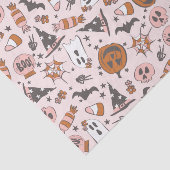 不気味デザインとカボチャ、幽霊、こうもり 薄葉紙 (詳細)