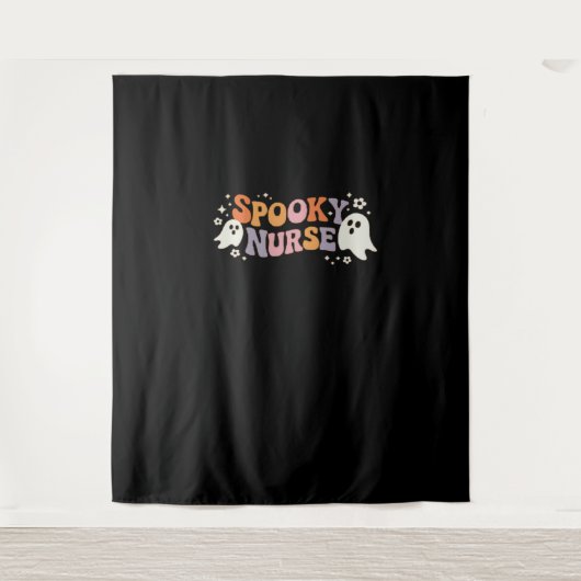 不気味ナースクラシックTシャツ タペストリー (正面)
