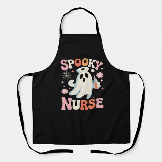 不気味ナースクラシックTシャツ_1 エプロン (正面)