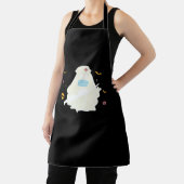 不気味ナース開業医かわいいハロウィーン特大 エプロン (インサイチュ)