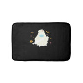 不気味ナース開業医かわいいハロウィーン特大 バスマット (正面)