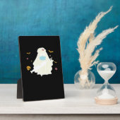 不気味ナース開業医かわいいハロウィーン特大 フォトプラーク (側面)