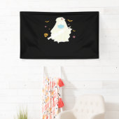 不気味ナース開業医かわいいハロウィーン特大 横断幕 (インサイチュ)