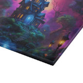 不気味ハウスオンハロウィーンヒル カッティングボード (角)