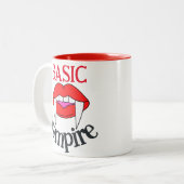 不気味ハッピーハローウィンパーティー基本的な吸虫歯 ツートーンマグカップ (正面左)