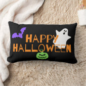 不気味ハッピーハローウィン装飾用クッション ランバークッション (ブランケット)