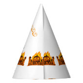 「不気味ハッピーハローウィン」が供給する怖い工芸品 パーティーハット (裏面)