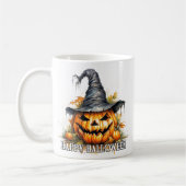 不気味ハッピーハローウィン コーヒーマグカップ (左)