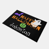 不気味ハッピーハローウィン ドアマット (アングル)