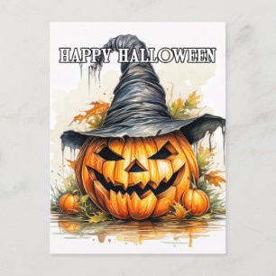 不気味ハッピーハローウィン ポストカード