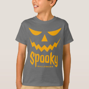 不気味ハッピーハローウィンTシャツ Tシャツ