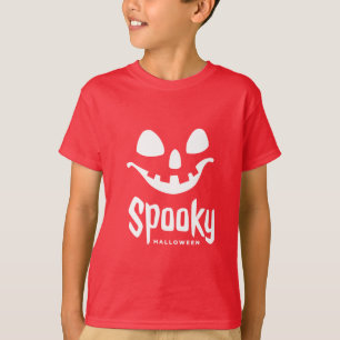 不気味ハッピーハローウィンTシャツ Tシャツ