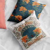 不気味ハロウィンお洒落ゴシック クッション