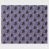 不気味ハロウィン包み紙 ラッピングペーパー (フラット)