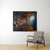 不気味ハロウィン幽霊のよく出るコーンフィールド タペストリー (インサイチュ(横))