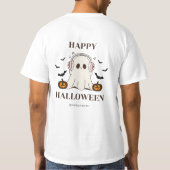 🦇不気味ハロウィン幽霊のよく出るハウスツアー2025! Tシャツ (裏面)