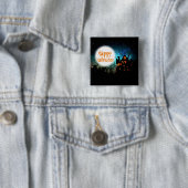 不気味ハロウィン幽霊のよく出るハウス 缶バッジ (インサイチュ)