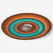 不気味ハロウィン幽霊のよく出るママ ペーパープレート (アングル)