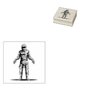 不気味ハロウィン幽霊のよく出るママ ラバースタンプ (押印)