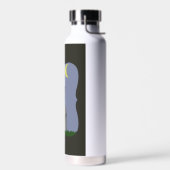 不気味ハロウィン猫 ウォーターボトル (左面)