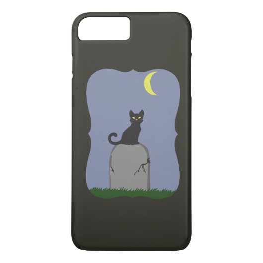 不気味ハロウィン猫 Case-Mate iPhoneケース (裏面)