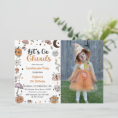 不気味ハロウィン5th誕生日パーティー写真 招待状 (スタンド正面)