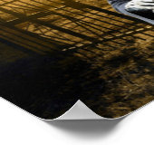 不気味ハロウィン。 ポスター (角)