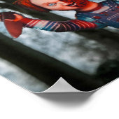 不気味ハロウィン。 ポスター (角)