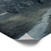 不気味ハロウィン！墓地幽霊のよく出るにある家 ポスター (角)