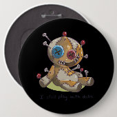 不気味ハロウィンIブードゥーI Still With 遊 缶バッジ (正面&裏面)