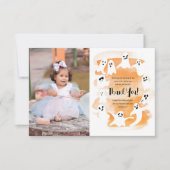 不気味ハロウィーンの誕生日会 サンキューカード (正面)