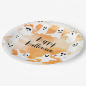 不気味ハロウィーンの誕生日会 ペーパープレート (アングル)