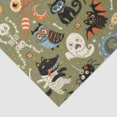 不気味ハロウィーングリーン 薄葉紙 (詳細)