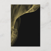 不気味ハロウィーン怖いスカル金ゴールド鍵 エンクロージャーカード (裏面)