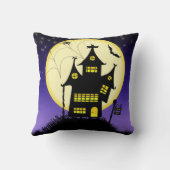 不気味ハロウィーン1枕 クッション (裏面)