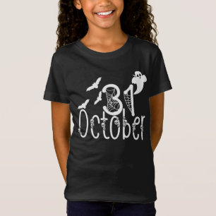 不気味ハロウィーン31 10月 Tシャツ