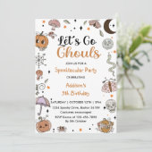 不気味ハロウィーン5th誕生日パーティーの招待状 招待状 (スタンド正面)