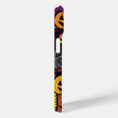 不気味ハロウィーン – カボチャ、こうもり、クモの巣 Case-Mate iPhoneケース (裏面 / 右)