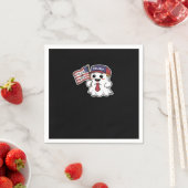 不気味ハロウィーン、トリックや投票、私はいつもGhoを得る スタンダードカクテルナプキン (インサイチュ)