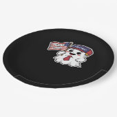 不気味ハロウィーン、トリックや投票、私はいつもGhoを得る ペーパープレート (アングル)