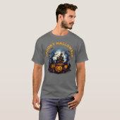 不気味ハローウィンパーティおもしろい Tシャツ (正面フル)