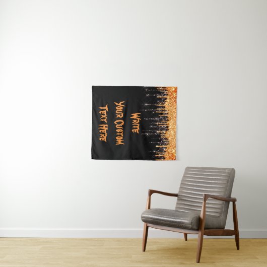 不気味ハローウィンパーティフォトブース背景プロップ タペストリー (インサイチュ(横))