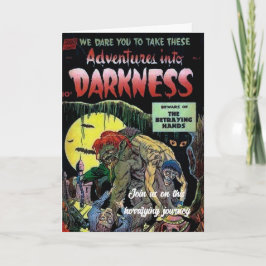 不気味ハローウィンパーティ招待状 招待状