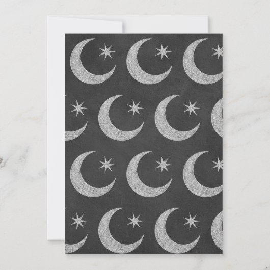 不気味ハローウィンパーティ招待状 招待状 (裏面)