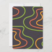 不気味ハローウィンパーティ招待状 招待状 (裏面)