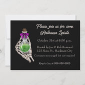 不気味ハローウィンパーティ招待状 招待状 (正面)