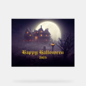 不気味ハローウィンパーティ アクリルサイン (正面)